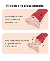 R For Rabbit - Hygo Care Bunny - Bottle Cleaning Accessories - Red