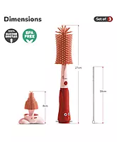 R For Rabbit - Hygo Care Bunny - Bottle Cleaning Accessories - Red