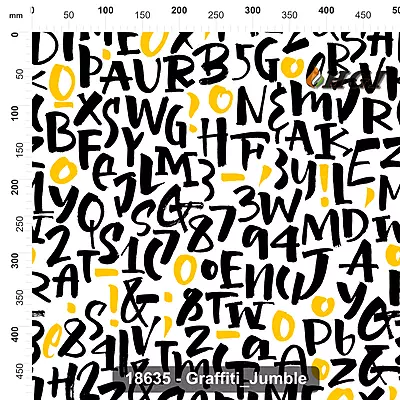 18635 Graffiti Jumble Patterns