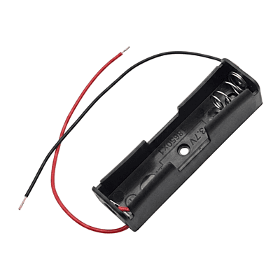 18650 Single Battery Holder – 1 CELL with wire