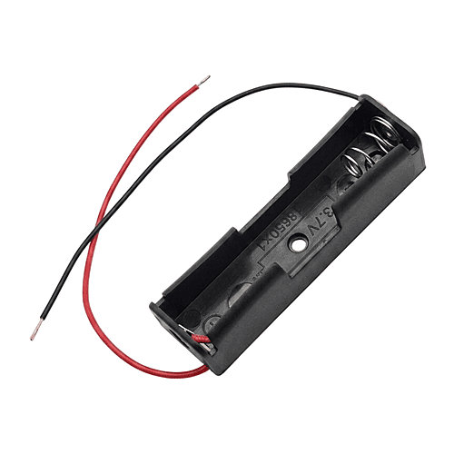 18650 Single Battery Holder – 1 CELL with wire