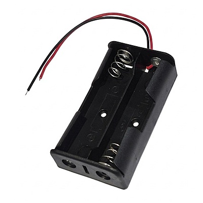18650x2 In Series Battery Holder – 2 CELL with wire