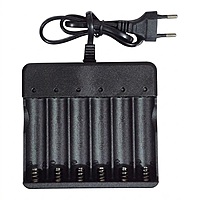 18650x6 Li-Ion Battery Charger Adapter
