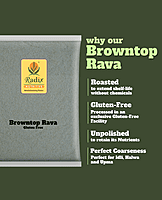 Browntop Rava | Gluten Free