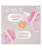 R For Rabbit - Steebo Fusion Spout Cup - Pink