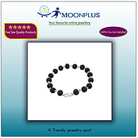 Silver Tied Karungali Bracelet