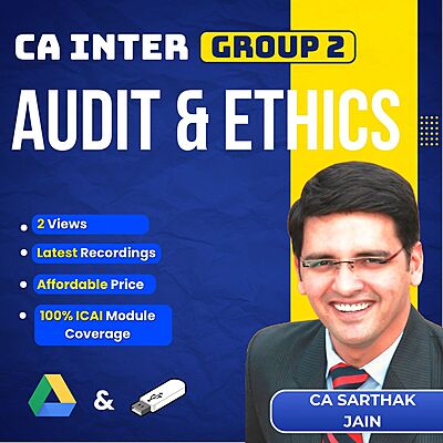 CA Inter Auditing & Ethics (Group 2) By CA Sarthak Jain