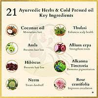 Jadamudi Natural Hair Oil (1 Lit)+SilverCoin