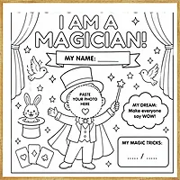 I Am a Magician – Colour & Frame Kit