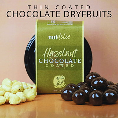 Nut Dolche Chocolate Coated Hazelnut 100 Grams Nut Dolche Chocolate Coated Hazelnut 100 Grams