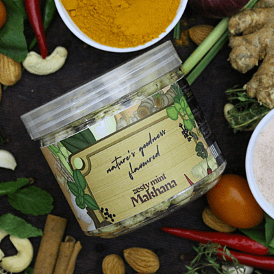 Gourmet  Zesty Mint Makhana 50 Grams