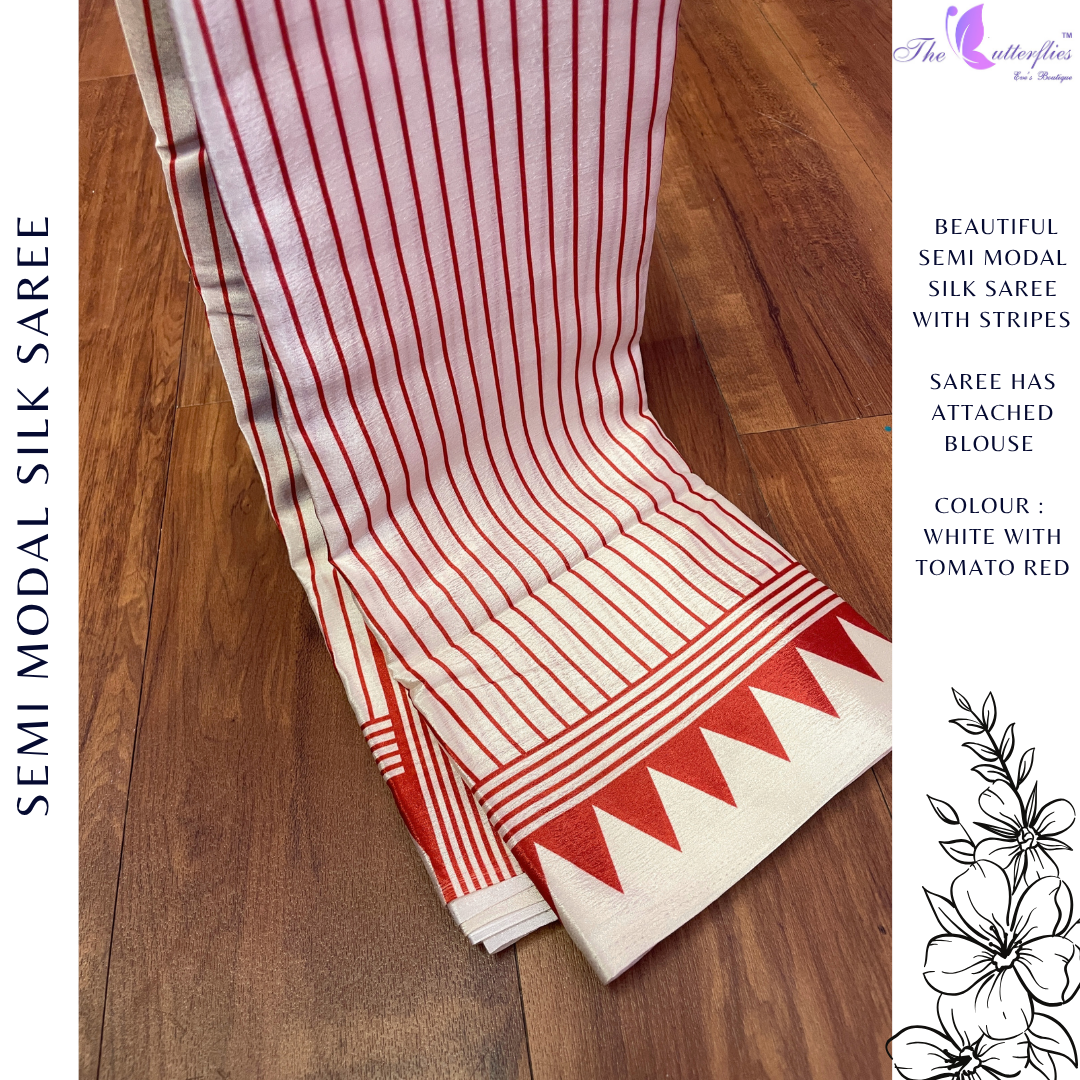 SEMI MODAL SILK SAREE  DCMSmss24257