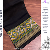 Chanderi Maheshwari Silk Saree SHPSCDS24508 Chanderi Maheshwari Silk Saree SHPSCDS24508