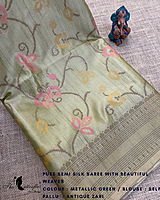 PURE SEMI SILK SAREE PFLSSIL25038 PURE SEMI SILK SAREE PFLSSIL25038