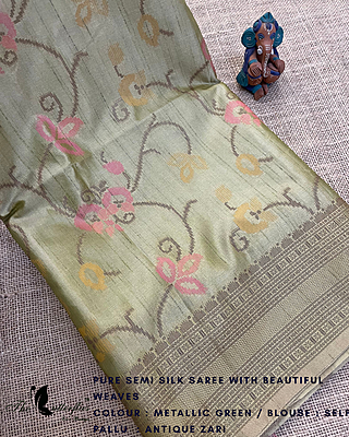 PURE SEMI SILK SAREE PFLSSIL25038