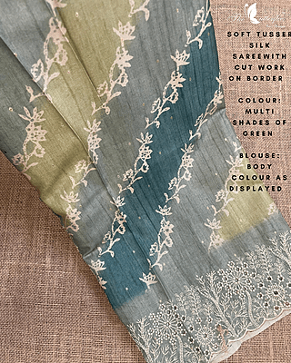 TUSSER SILK SAREE KKISTUS25185