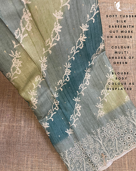 TUSSER SILK SAREE KKISTUS25185