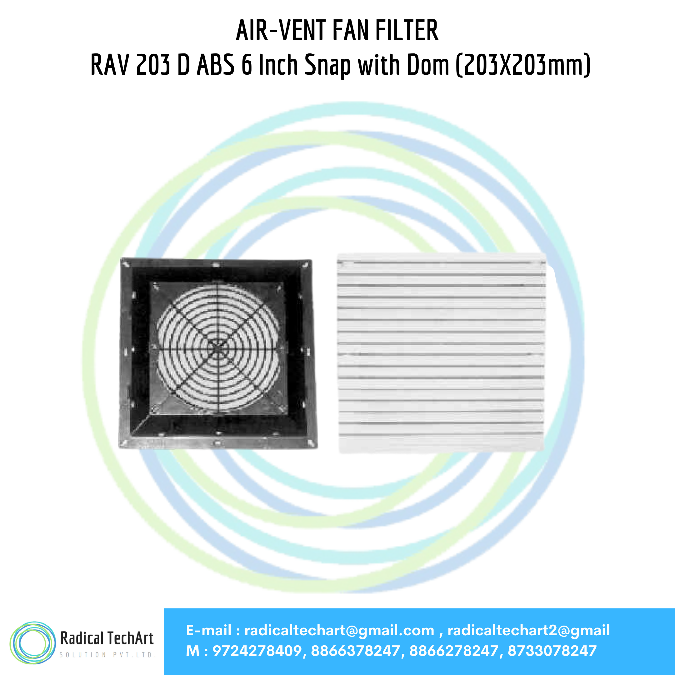 Airvent Fan Filters