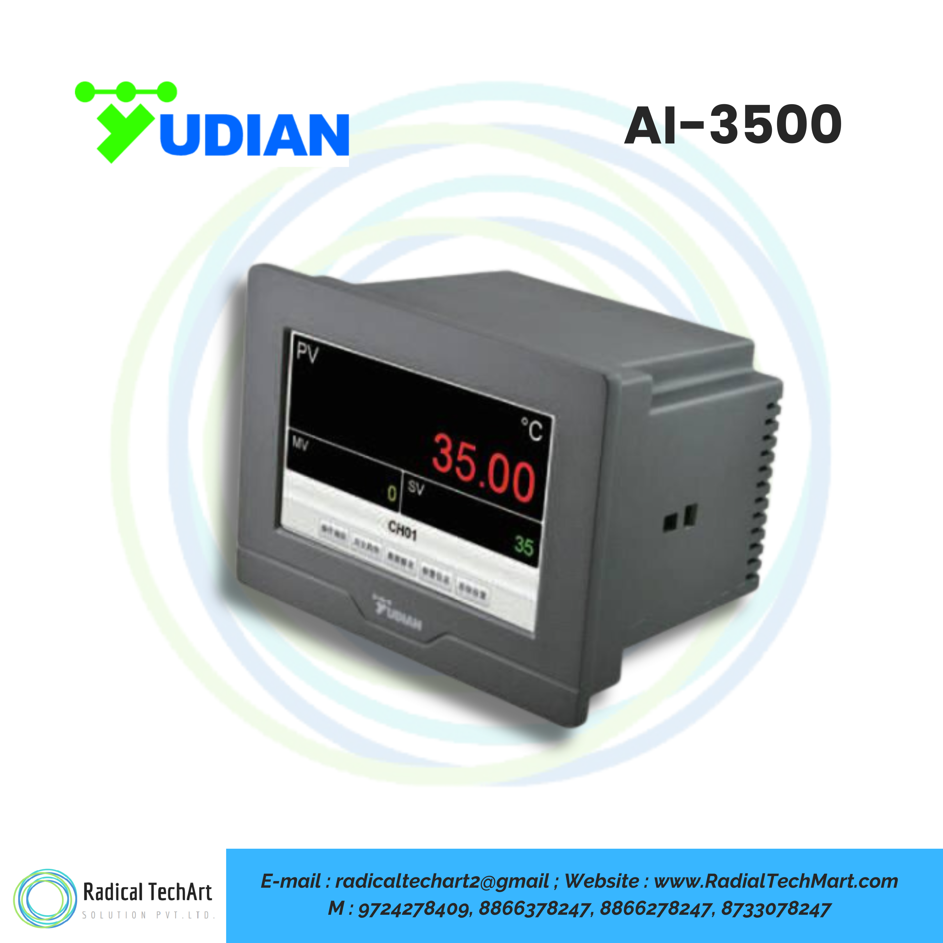 Yudian AI 3500 Datalogger