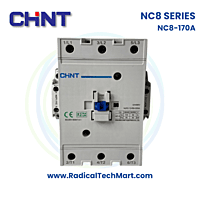 Chint NC8-170 Contactor Series Front and Side View