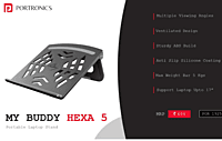 Laptop stand Portronics