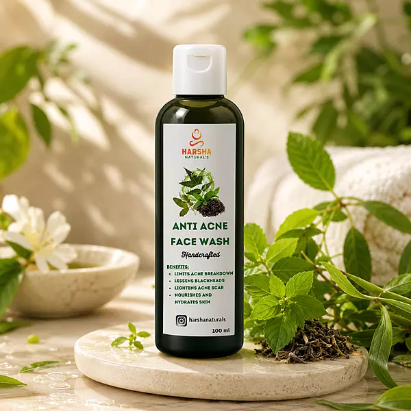 Harsha Naturals - Anti Acne Face Wash