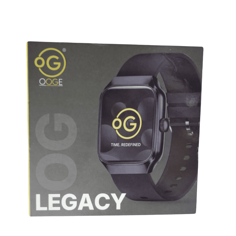 Oogy Legacy Smart Watch – Bluetooth Calling | Fitness Tracking | Touch Display | Daily Use