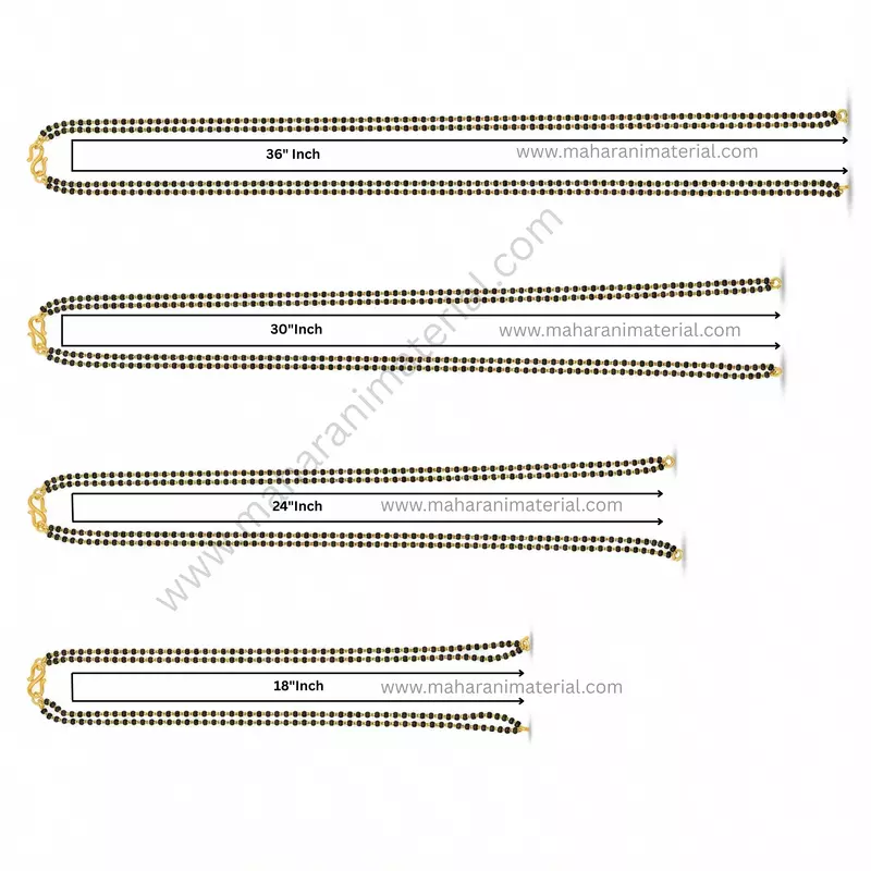 30 Inch Mangalsutra 2 Layer