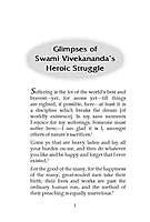 Glimpses of Swami Vivekananda's Heroic Struggle