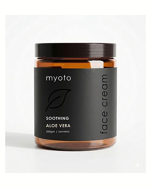 myoto soothing face cream - aloe vera & centella | 200gm