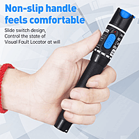 VFL-5 Fiber Optic Visual Fault Locator – Pen Type Tester with FC SC ST Adapters