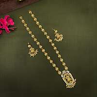 LAKSHMI DOLLAR WITH BALL BEADS