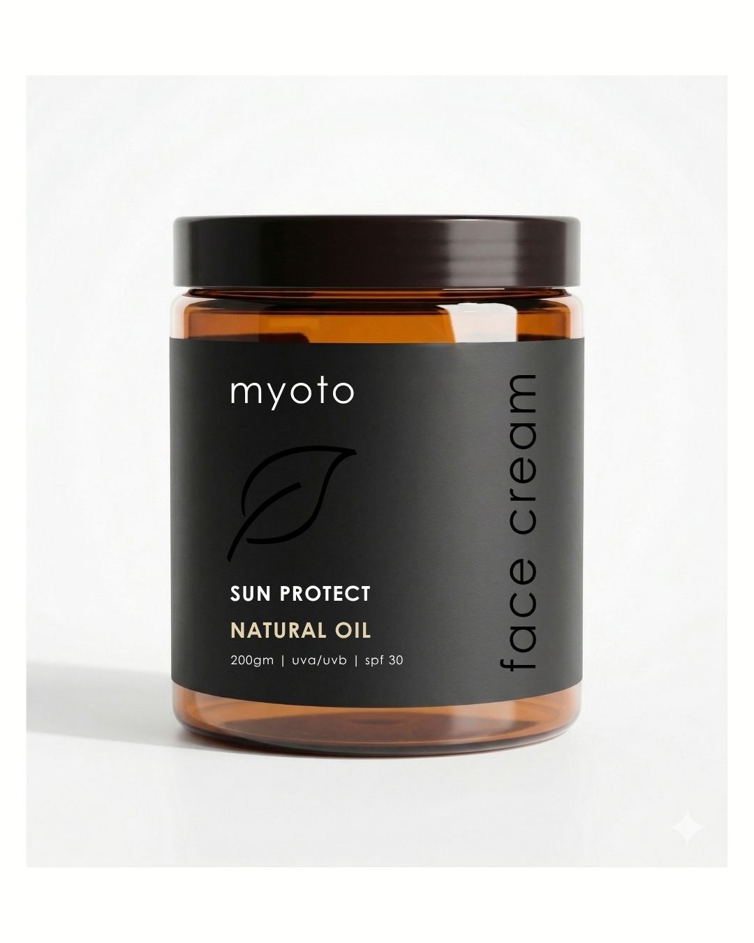 myoto sun protect face cream - spf 30 + uva/uvb | 200gm