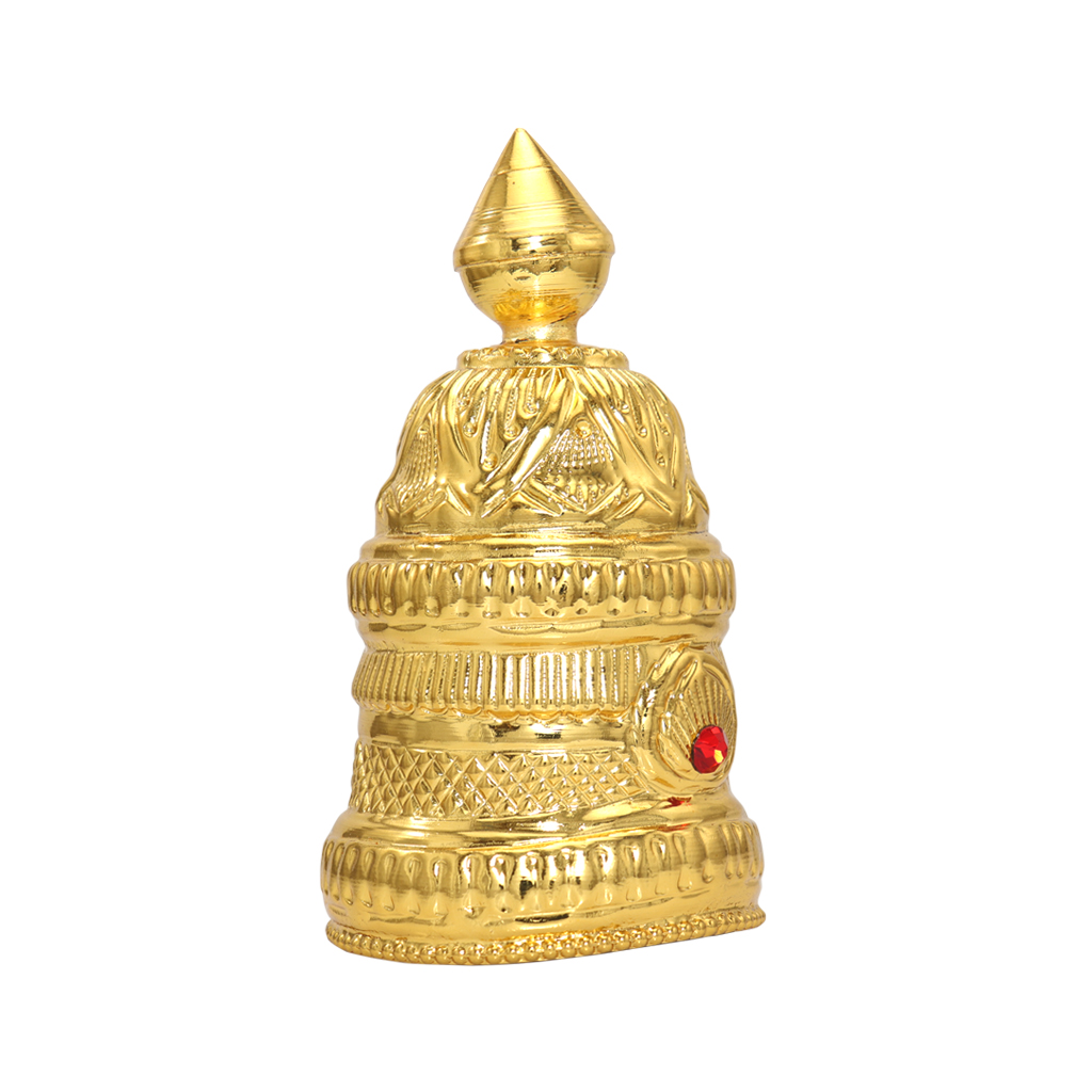 Gold Plated Full Round Crown/Kireedom for God