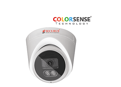 Securus 3.0Mp Colorsense Ip Ai Indoor Dome Camera