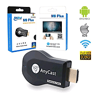 AnyCast M9 Plus Wireless Display Dongle – Screen Mirroring for TV & Monitor