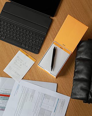 Rhodia Memo Pad Number 11 (7.5 x 10.5cm)