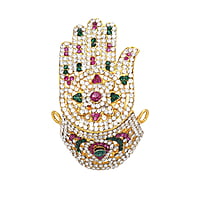 God Ornament Gold Plated God,Goddess Hand & Leg