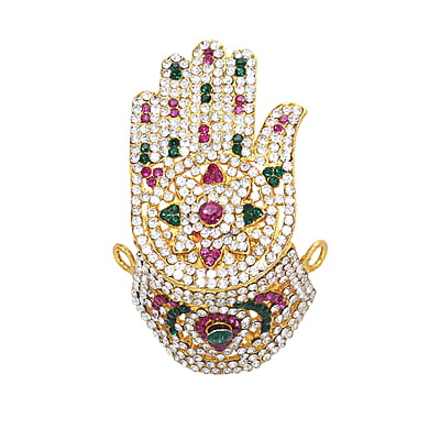 God Ornament Gold Plated God,Goddess Hand & Leg God Ornament Gold Plated God,Goddess Hand & Leg