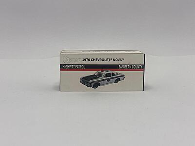 Chevrolet Nova 1970 San Bern County Hiway Patrol | 1:64 | Bburago