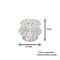 Silver Agarbathi Stand 19g