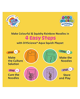 Rainbow Noodles Aqua Squish Kit