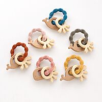 Tiny Tots Multi-Textured Silicone Sensory Teether