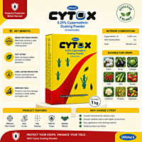 Ultima CYTOX® Insecticide (Cypermethrin 0.25% DP – Dusting Powder) | Vetrivel Agro Services