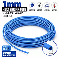 1mm Heat Shrink Tube Sleeve Wrap (1 meter)