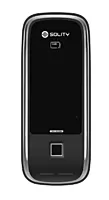 Solity Premium Digital Rim Lock With Fingerprint Password RFID Card Emergency Key
