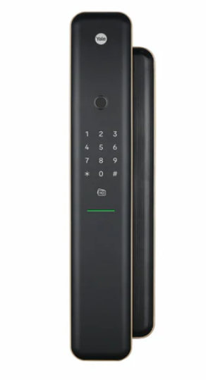 Yale Luna Pro Smart Lock with Fingerprint, PIN, RFID and Manual Key (Bluetooth Module and Wifi Bridge Included)