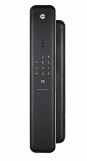Yale Luna Pro Smart Lock with Fingerprint, PIN, RFID and Manual Key (Bluetooth Module and Wifi Bridge Included)