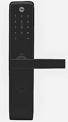 Yale Smart Lock Black with PIN RFID Card and Mechanical Key