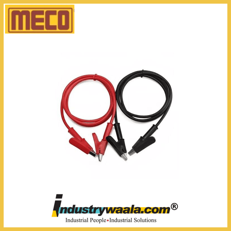 Meco ALLIGATOR CLIP TEST LEADS FOR 6390 (4 JACKS) Battery Capacity Testers / Battery Meters